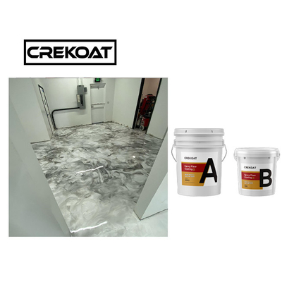 2 ส่วน โลหะ Epoxy พื้นเคลือบกันสกิ๊ด ความทนทานสูง