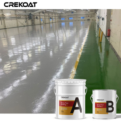 การเคลือบพื้น Epoxy ที่ใช้น้ําในการแปรรูปอาหาร