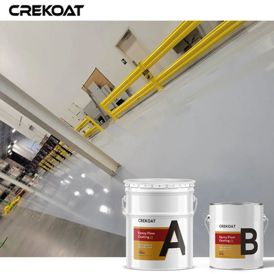 Anti Slip Seamless Industrial Epoxy Floor Coating ระบบพื้นที่ทําความสะอาดง่าย
