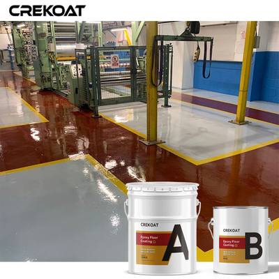 Polyaspartic Industrial Epoxy Floor Coating อายุการใช้งานยาวนาน MSDS