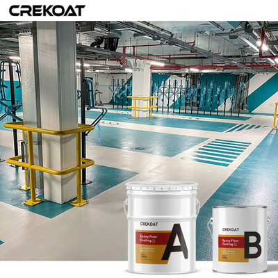 การแห้งเร็ว พรมพื้น epoxy ที่ใช้น้ํา ระยะเวลาการเคลือบใหม่อย่างรวดเร็ว ความสว่างสูง