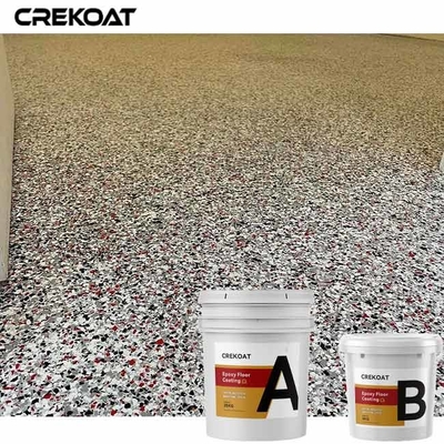 ชิปไวนิล ผง ผืนดินใส ผืนดิน Epoxy Quartz Metallic