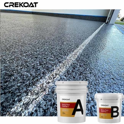 ชิปไวนิล ผง ผืนดินใส ผืนดิน Epoxy Quartz Metallic