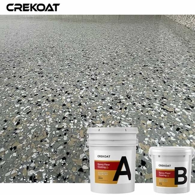 ป้องกันการลื่น ผงผง Epoxy การเคลือบโรงรถยนต์ พื้นผงพืชผง Epoxy ด้วยผง