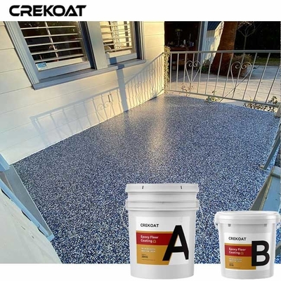 ป้องกันการลื่น ผงผง Epoxy การเคลือบโรงรถยนต์ พื้นผงพืชผง Epoxy ด้วยผง
