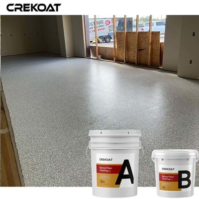 สารละลายฟรี Epoxy Flake Coating เนื้อเยื่อต้านการลื่นและการออกแบบที่โดดเด่น