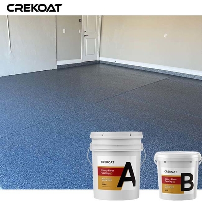 ผงเคลือบพื้น Epoxy Resin ชัดเจน Polyurethane Polyaspartic สําหรับพื้นคอนกรีต
