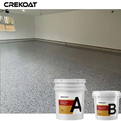 วินิลฟlakes โบดแคสต์ Epoxy resin floor coating Polyaspartic topcoat การเคลือบพื้นด้วยพลาสปาร์ติก