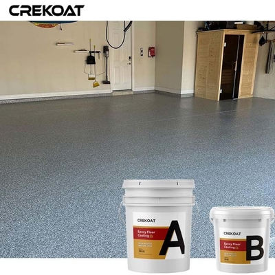 วินิลฟlakes โบดแคสต์ Epoxy resin floor coating Polyaspartic topcoat การเคลือบพื้นด้วยพลาสปาร์ติก