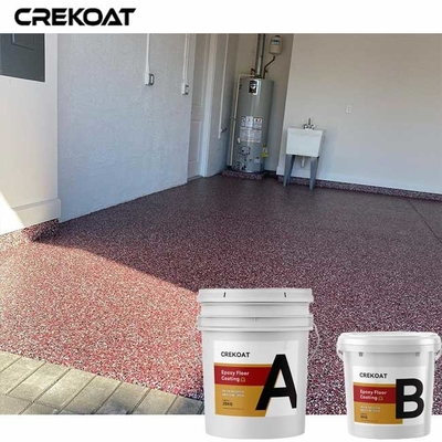 วินิลฟlakes โบดแคสต์ Epoxy resin floor coating Polyaspartic topcoat การเคลือบพื้นด้วยพลาสปาร์ติก