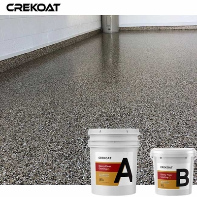 5 มิลลิเมตร วินิลฟlakes Epoxy Resin floor coating ให้ความทนทาน ความทนต่อแรงกระแทก