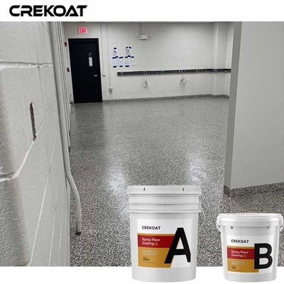 5 มิลลิเมตร วินิลฟlakes Epoxy Resin floor coating ให้ความทนทาน ความทนต่อแรงกระแทก