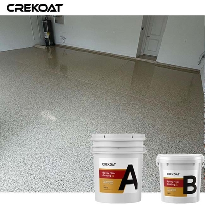 UV ทันทนาการ Epoxy Clear Resin Floor Coating ความแข็งแรงทางอุตสาหกรรม