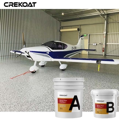 ทนต่อการสกัดรอย Epoxy Resin Floor Coating สําหรับระบบแผ่นกระจายเสียง