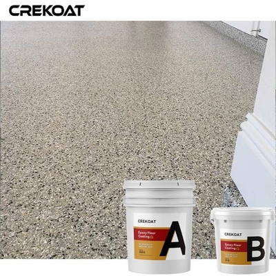 ทนต่อการสกัดรอย Epoxy Resin Floor Coating สําหรับระบบแผ่นกระจายเสียง