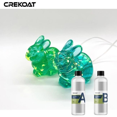 2 ส่วน Ultra Clear Deep Pour Epoxy สําหรับช่างมืออาชีพ