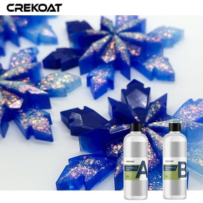 ทนต่อ UV 2 ส่วน กระจก Epoxy การโยนความแม่นยําที่มีการหดตัวอย่างน้อย