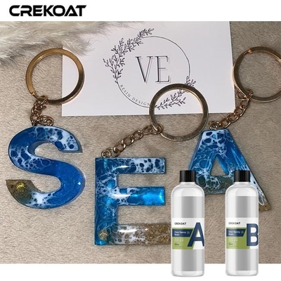 ไม่เป็นสีเหลือง Deep Pour Casting Epoxy อัตโนมูลออกแก๊สสําหรับการสร้างที่บริสุทธิ์