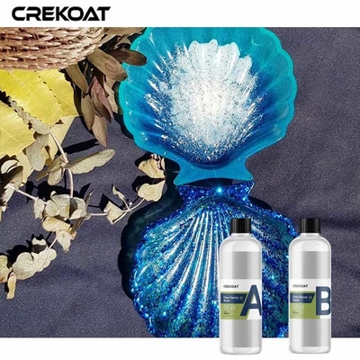 หนาวทนทานเคลือบ epoxy resin ชัดเจนสําหรับโต๊ะครัว