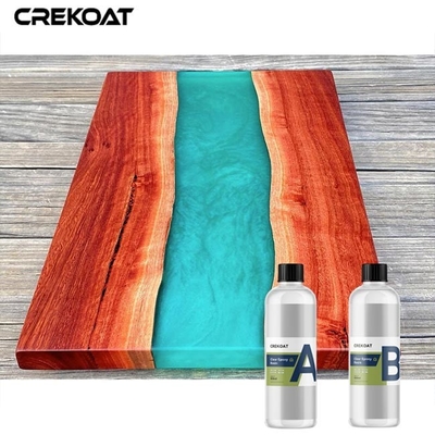 สารประกอบทั่วไป Epoxy Resin Transparent Coating สําหรับศิลปะและงานฝีมือ