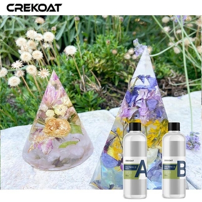 อาหารเกรดใส Epoxy Resin Kit สําหรับงานอาชีพและศิลปะ หินแข็ง Bubbles ฟรี