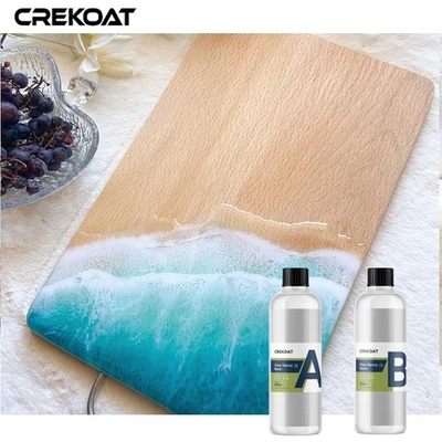 อาหารเกรดใส Epoxy Resin Kit สําหรับงานอาชีพและศิลปะ หินแข็ง Bubbles ฟรี