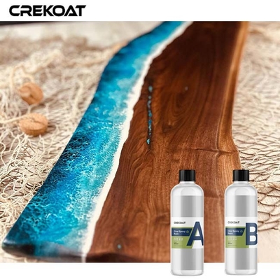 ปลายกระจ่างสูง Epoxy Resin สากลใส สําหรับ Tablet Bar Countertops