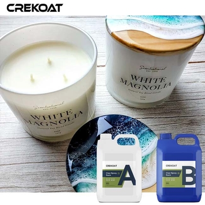 ความโปร่งใสสูงการทราย Epoxy ชัดเจนสําหรับการผลิตชุดคอสเตอร์เรซิน