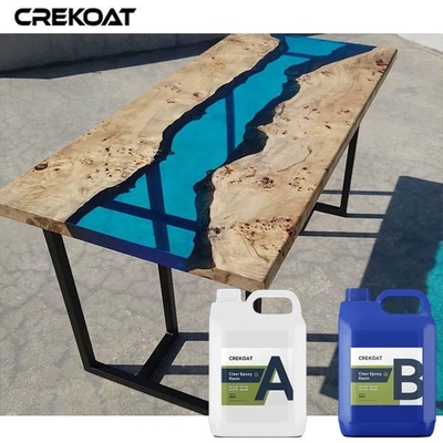 เคล็ดลับกระจกฟองฟรี Epoxy ใสบนชั้นที่หนากว่าไม้