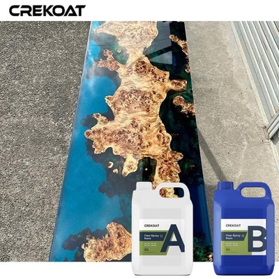 ความโปร่งใสสูง น้ํายา Epoxy Resin หนา Pour ออกแบบสําหรับชิ้นส่วนเกมโต๊ะ