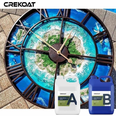 Ultra Clear High Gloss Liquid Casting Resin ยอดเยี่ยมสําหรับศิลปะที่ได้รับแรงบันดาลใจจาก Geode
