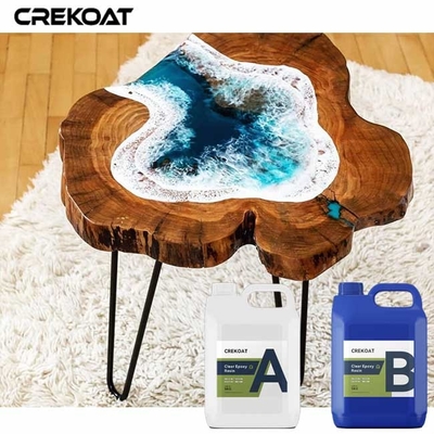 Eco - Friendly Clear Epoxy Top Coat สําหรับโต๊ะทํางาน