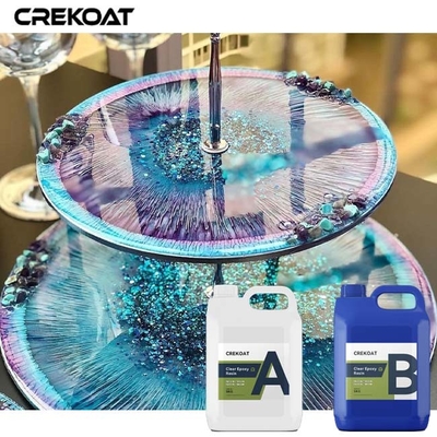 ความสว่างสูง 2/1 ใส่ลึก ยางยาง Epoxy สําหรับกระจก เซรามิก หิน