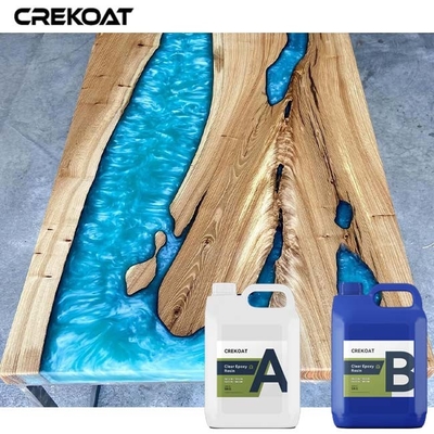 โต๊ะด้านบน Deep Pour Epoxy Resin Coatings การแห้งเร็ว การปล่อยความร้อน