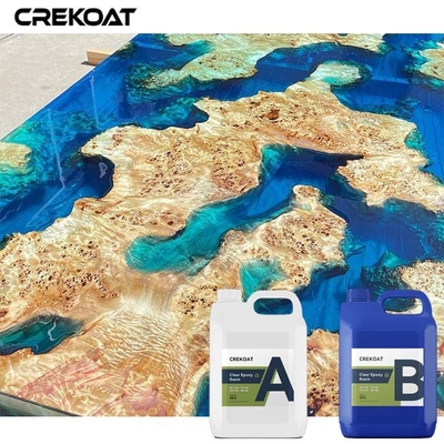กระจกเหลว ใส่ลึก ธ อร์ Epoxy 24 ชั่วโมง การรักษาความแข็งอย่างรวดเร็ว การปล่อยความร้อนช้า