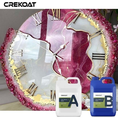 นุ่มนวล Deep Pour Epoxy ชัดเจนสําหรับตารางไม้ ทนต่อการเหลือง