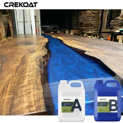 Live Edge Tables Deep Pour Epoxy Resin ที่เข้ากันได้กับสารสี