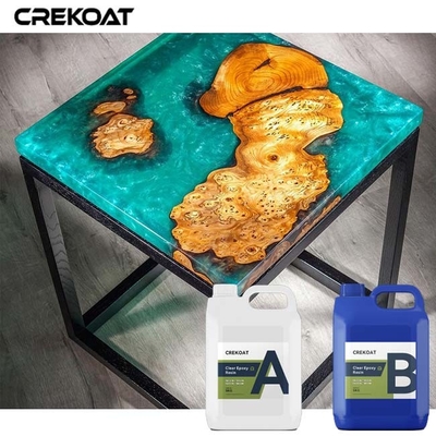 ไม่เป็นพิษ กลมซากลึก Epoxy Resin สําหรับการโยนตารางไม้ Encapsulation