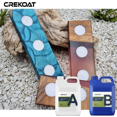 น้ําตกคล้ายกับการเสร็จสิ้น epoxy resin ชัดเจน ต้านทานการเหลืองในเวลา