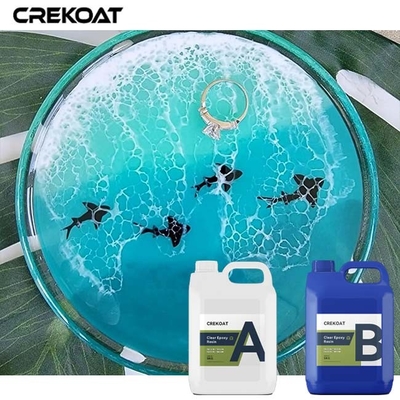 2 ส่วนประกอบ Deep Pour Epoxy Resin ความร้อนและความทนทานทางเคมี