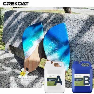 2 ส่วนประกอบ Deep Pour Epoxy Resin ความร้อนและความทนทานทางเคมี
