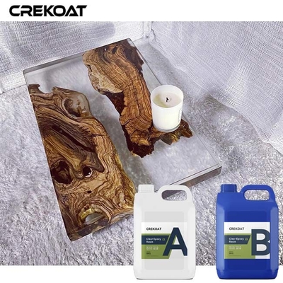 4 นิ้วลึก Pour Epoxy Resin สําหรับตารางแม่น้ําไม้ งานศิลปะ Casting