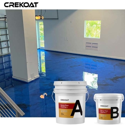 ผิวพื้น Epoxy โลหะกระจ่าง กระจ่างไม่ขัดขวาง ทนต่อคราบ