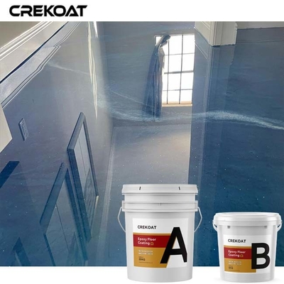 โลหะเพชร Epoxy Resin Floor Coating สําหรับบ้าน สํานักงาน โชว์รูม