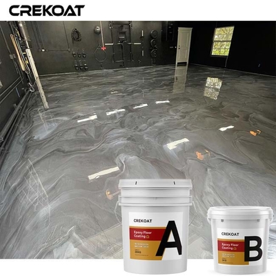 3d การค้าโลหะ Epoxy พื้นผิวเคลือบตกแต่งพื้นคอนกรีตสี