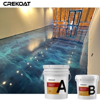 การเคลือบพื้นผิวโลหะเป็นแผ่นเพื่อการค้า สําหรับห้องแสดงสินค้า Epoxy ร้านอาหาร สํานักงาน