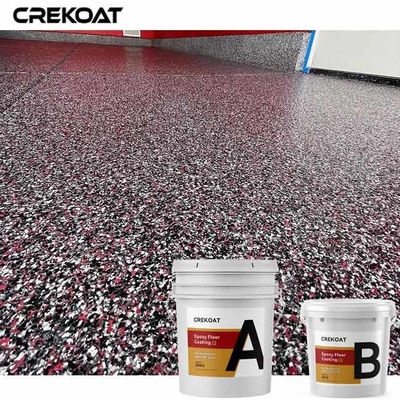 สับสราท ความสามารถหลากหลาย Harga Epoxy Flake Coating ความทนทานที่ผ่านการทดสอบ