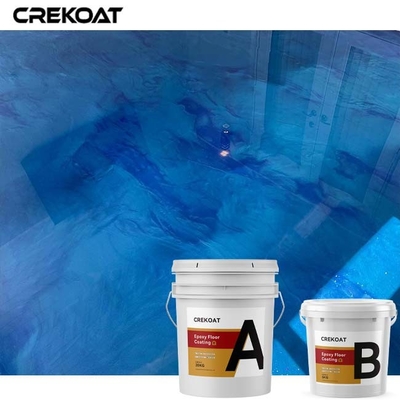 คอนกรีตใหม่ โลหะ Epoxy พรมพื้น สําหรับห้องครัว ห้องนอน ห้องน้ํา