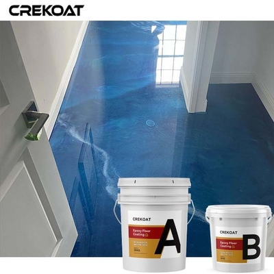ผิวพื้น Epoxy โลหะที่ไม่มีรอยกันฝุ่นสกปรกและน้ํา
