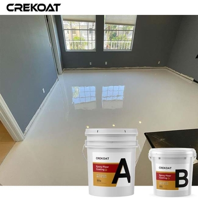 การเคลือบพื้น Epoxy โลหะกระจ่างสูง สําหรับการใช้งานทางพาณิชย์